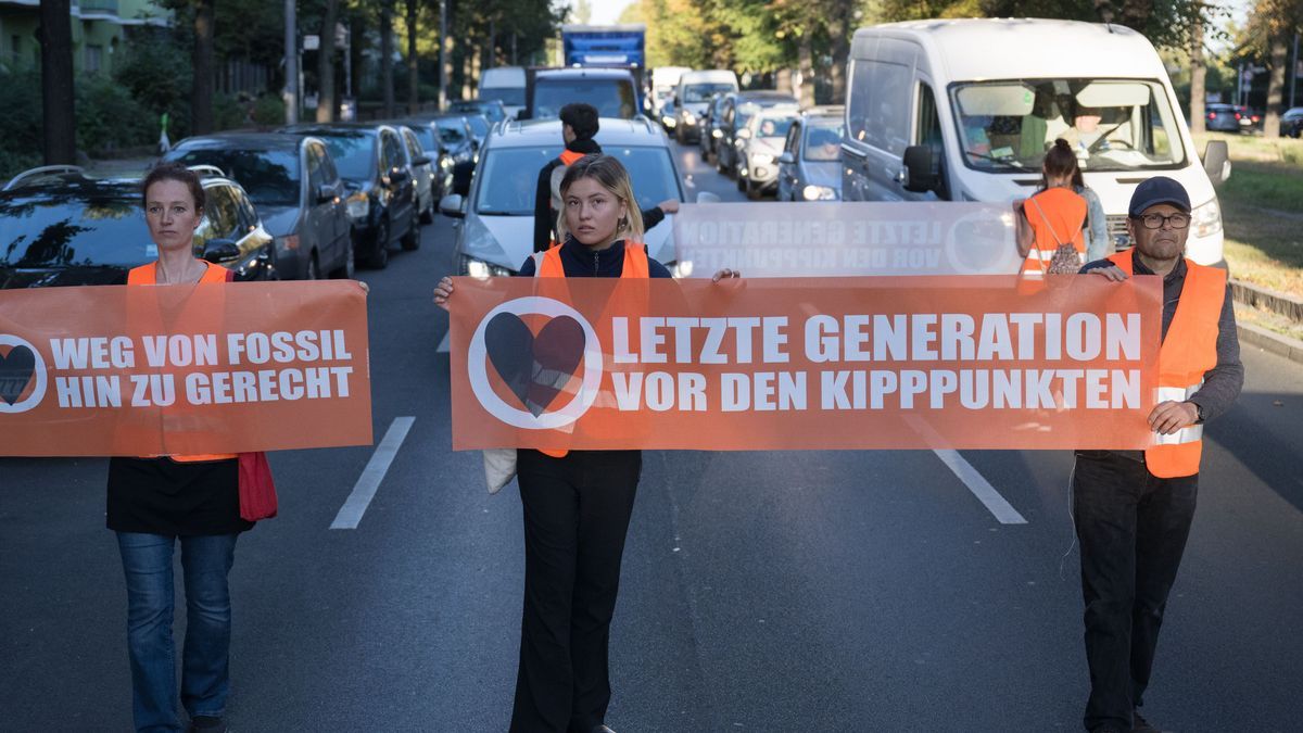 Proteste der Letzten Generation in Berlin