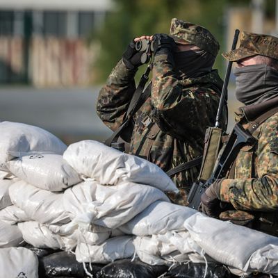 Heimatschützer bei der Bundeswehr-Übung "Fishtown Guard 2024"