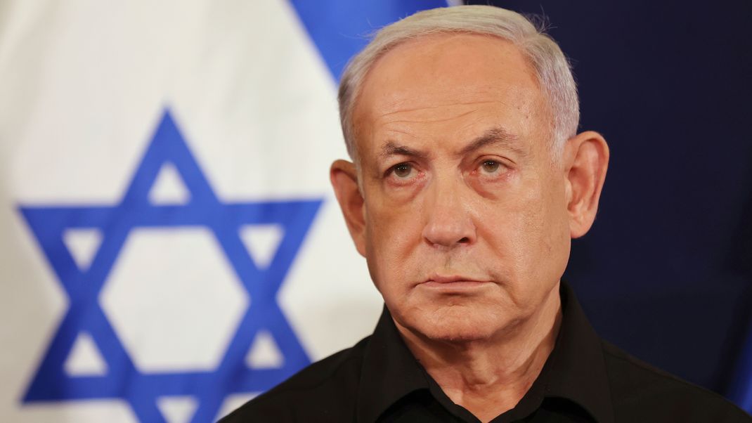 Benjamin Netanjahu, der Ministerpräsident von&nbsp;Israel, kritisiert Kanzler Merz scharf.
