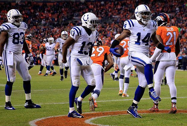 
                <strong>Indianapolis Colts vs. Denver Broncos</strong><br>
                ... und läuft in die Endzone. Touchdown. 21:10 - alles gut aus Sicht der Colts.
              