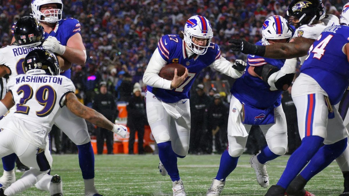 Josh Allen führt die Bills ins Halbfinale