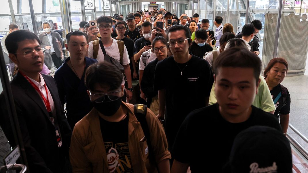 Das Angebot wird offenbar gut angenommen: Chinesische Touristen können in den kommenden Monaten visafrei nach Thailand reisen.