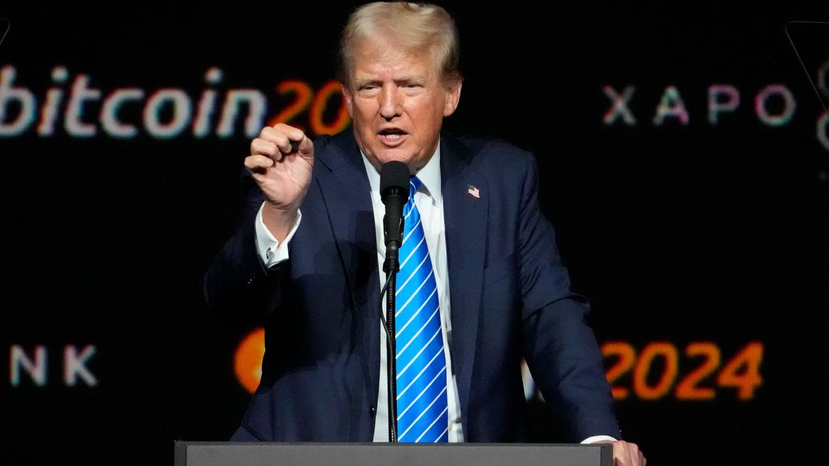 Trump auf Bitcoin-Konferenz