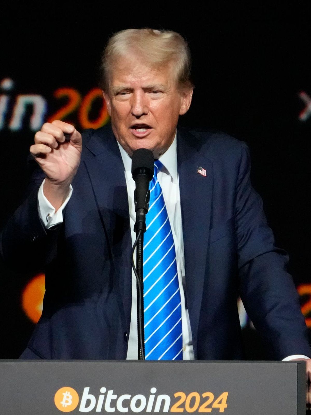 Trump auf Bitcoin-Konferenz