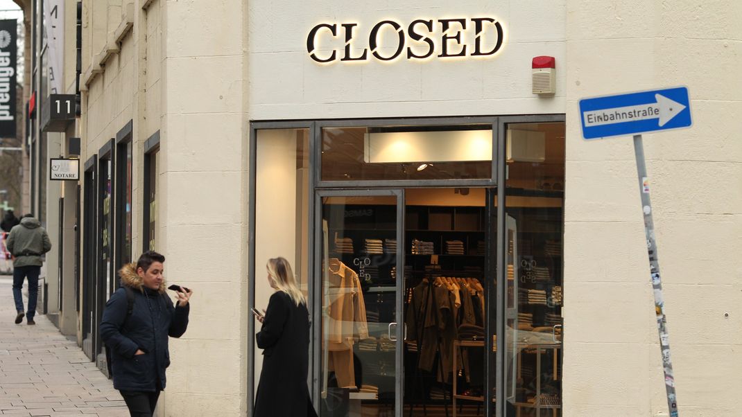 Die Closed-Filiale in der Hamburger Bergstraße.