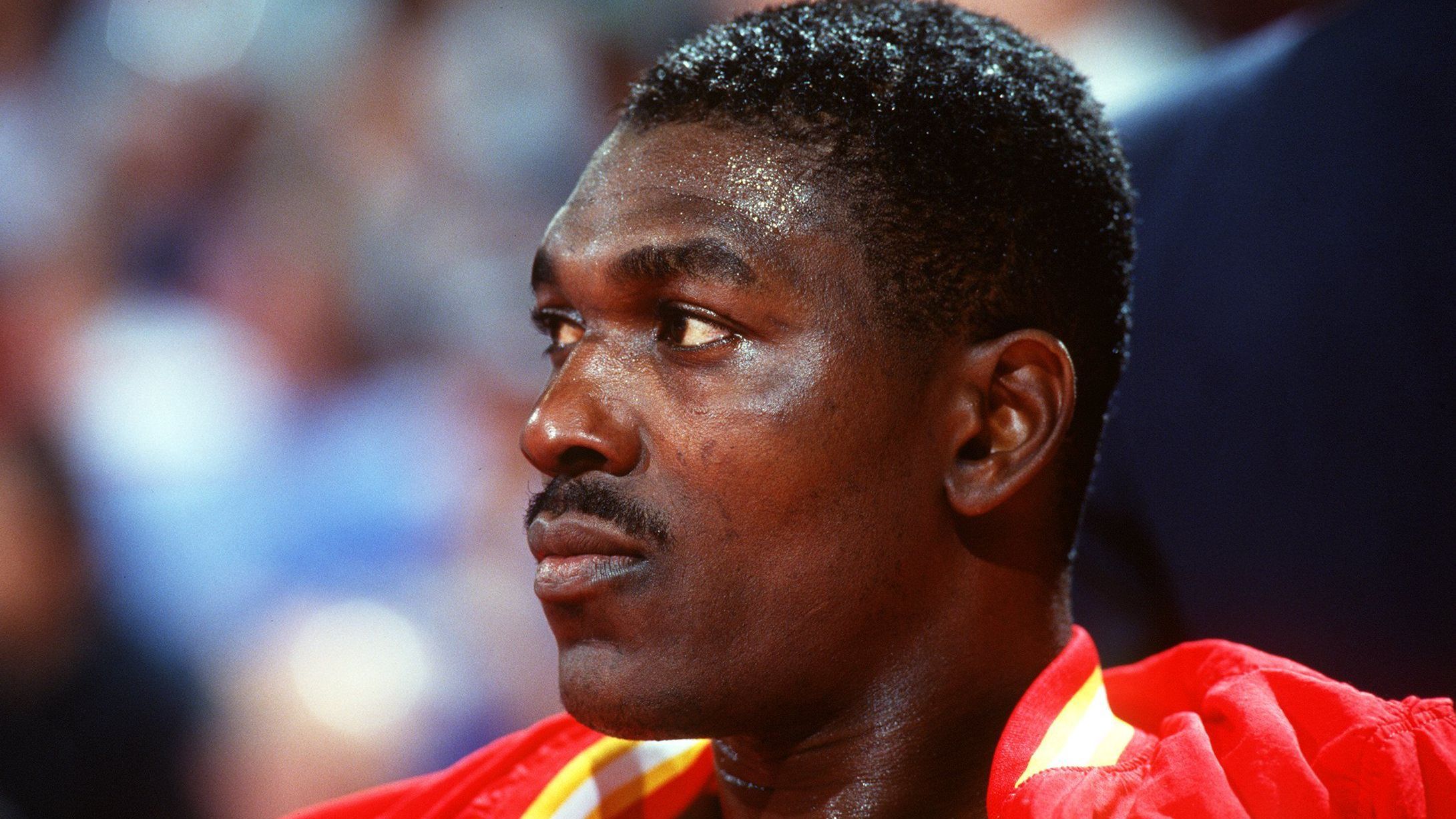 <strong>Platz 17 (geteilt): Hakeem Olajuwon</strong><br>All-Star-Teilnahmen: 12<br>in der NBA aktiv: 1984 - 2002<br>Teams: Houston Rockets, Toronto Raptors