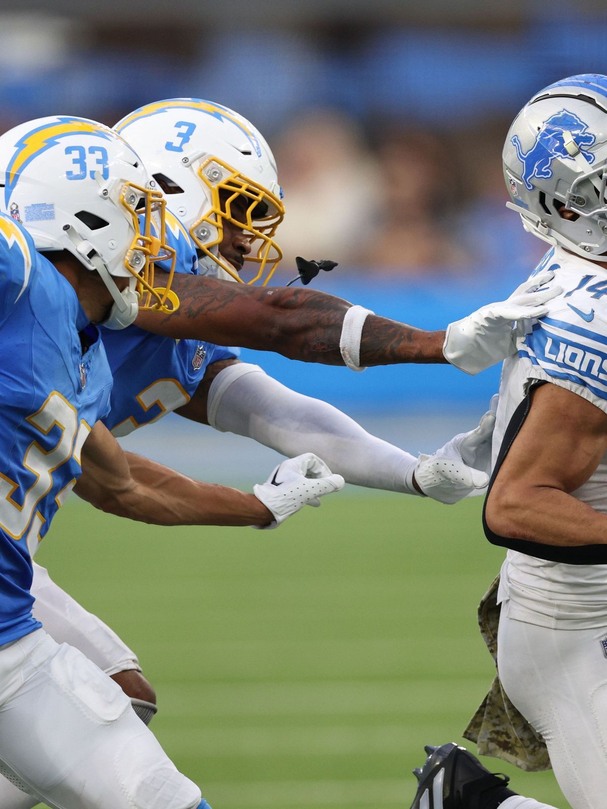 Detroit Lions v Los Angeles Chargers