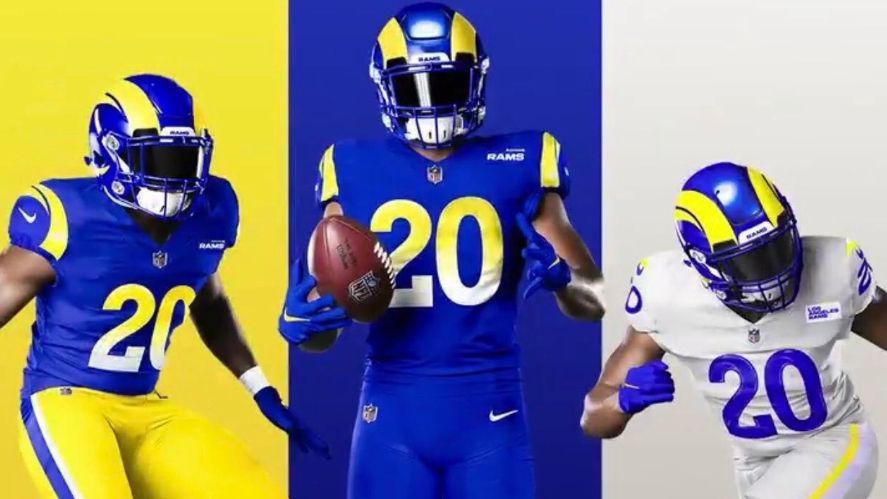 
                <strong>Los Angeles Rams</strong><br>
                Team-Farben: Blau, Gelb und Weiß
              