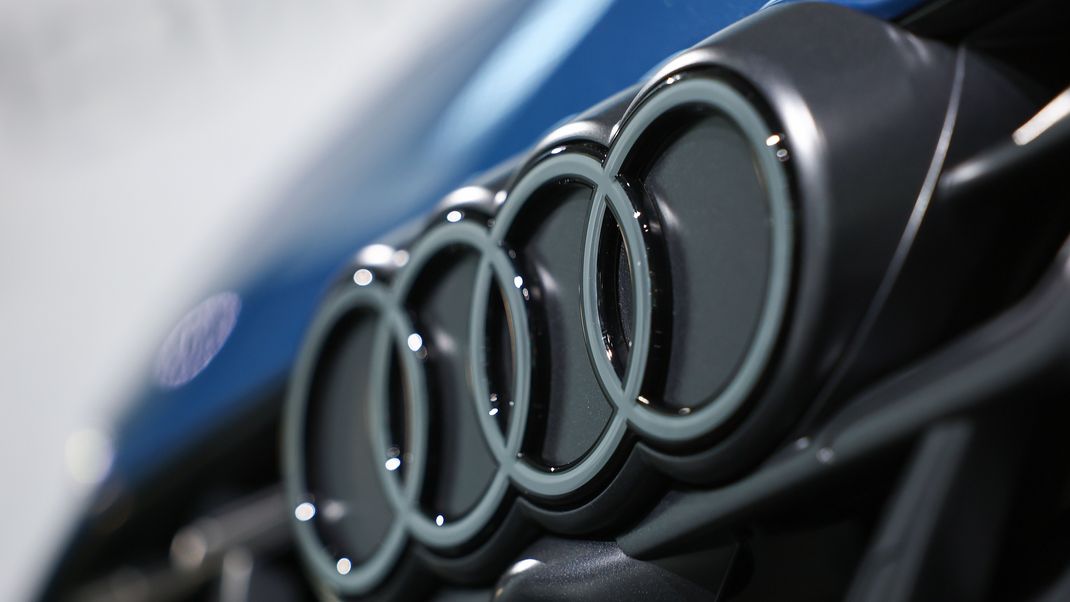 Das Logo von Audi.