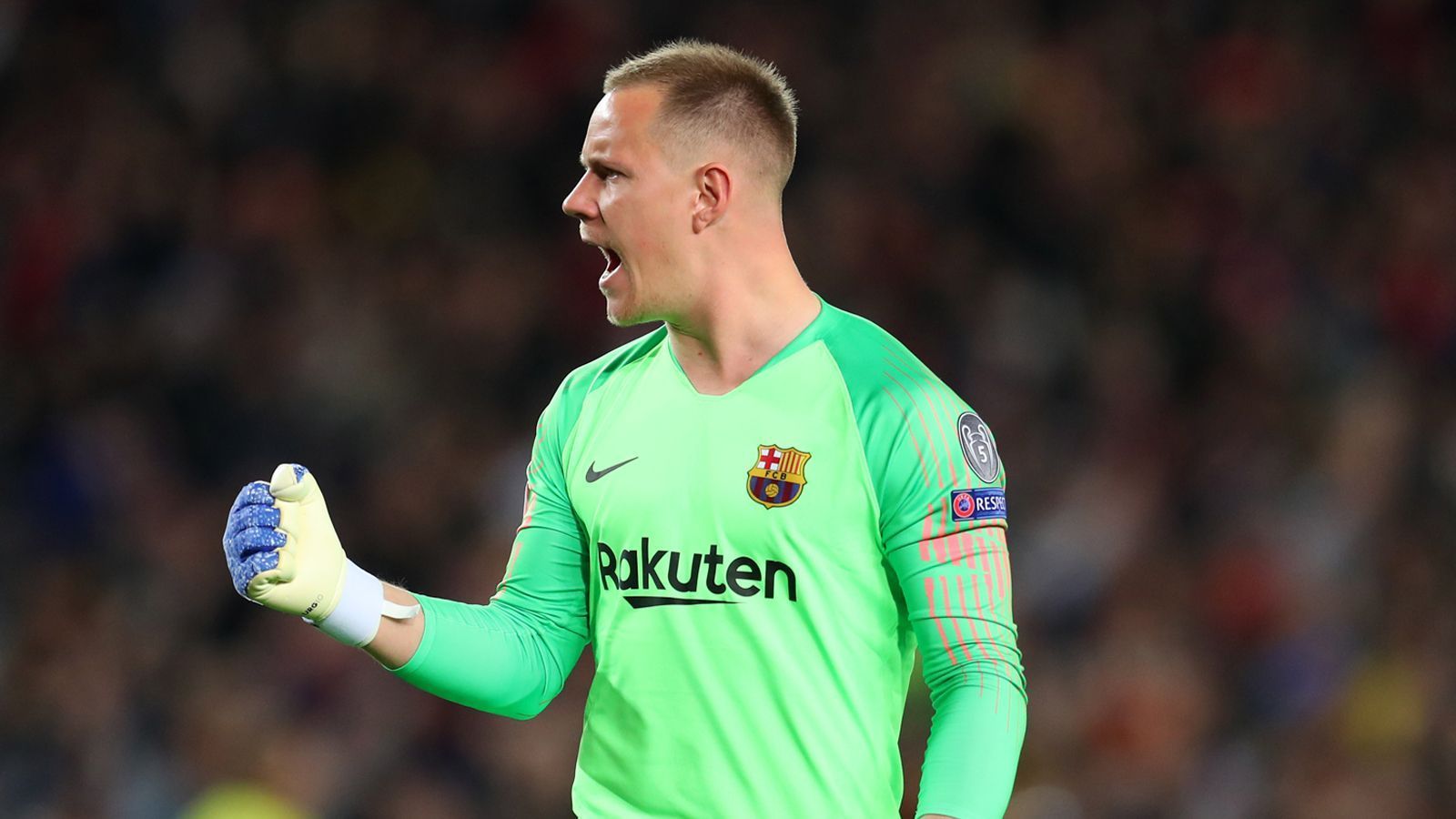 
                <strong>Tor: Marc-Andre ter Stegen (FC Barcelona)</strong><br>
                Absolvierte Spiele im Wettbewerb 2018/19: 11
              