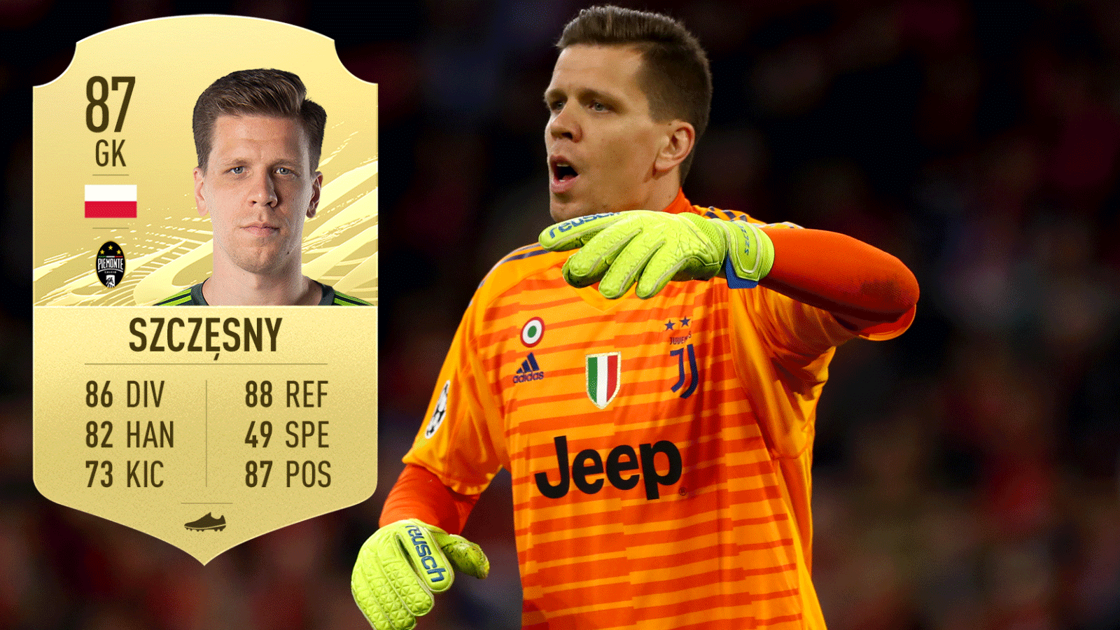 
                <strong>Platz 8: Wojciech Szczesny</strong><br>
                Verein: Juventus TurinNation: PolenGesamtstärke: 87
              