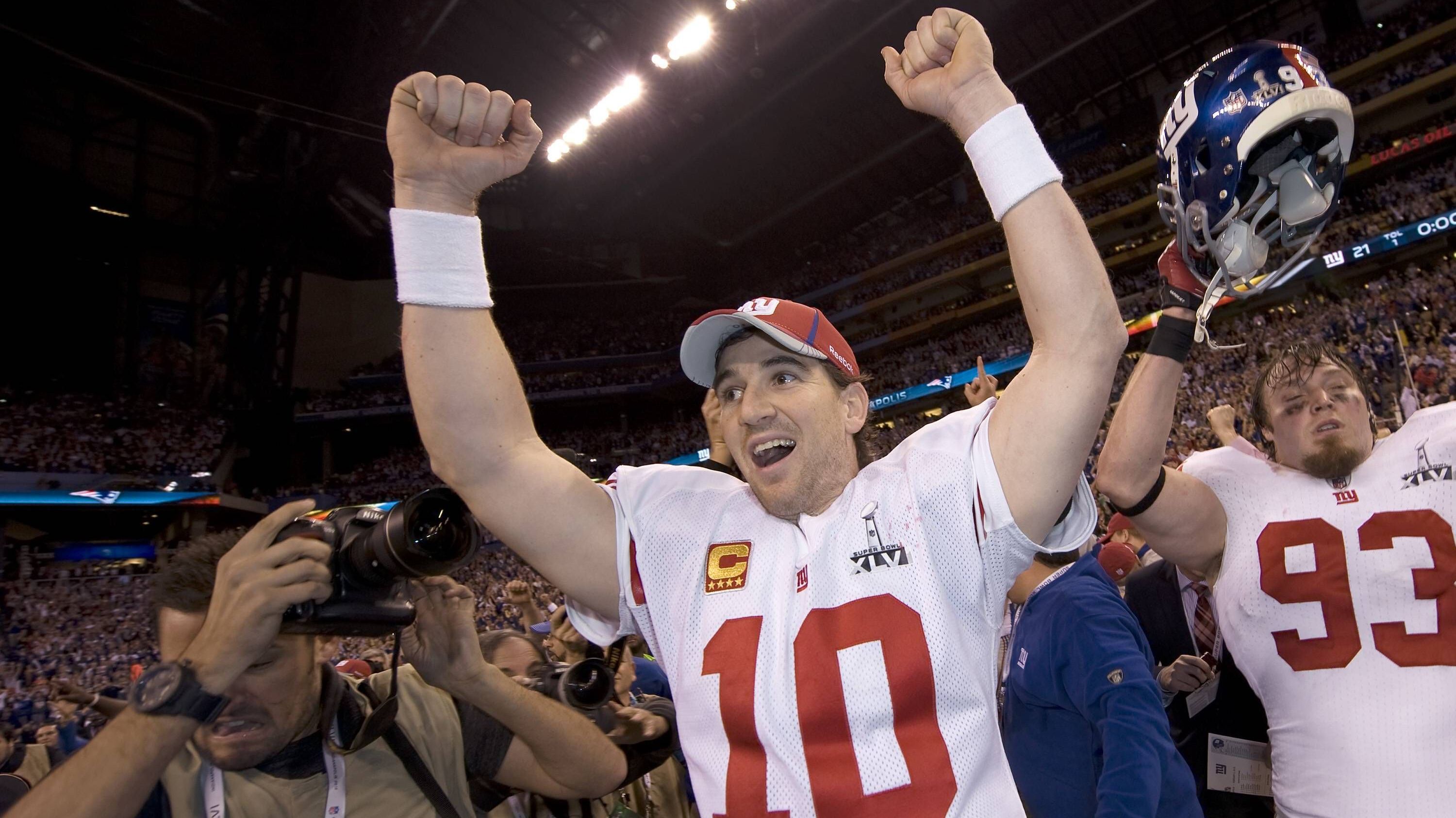 <strong>Eli Manning (2008 &amp; 2012) - Quarterback, New York Giants</strong>