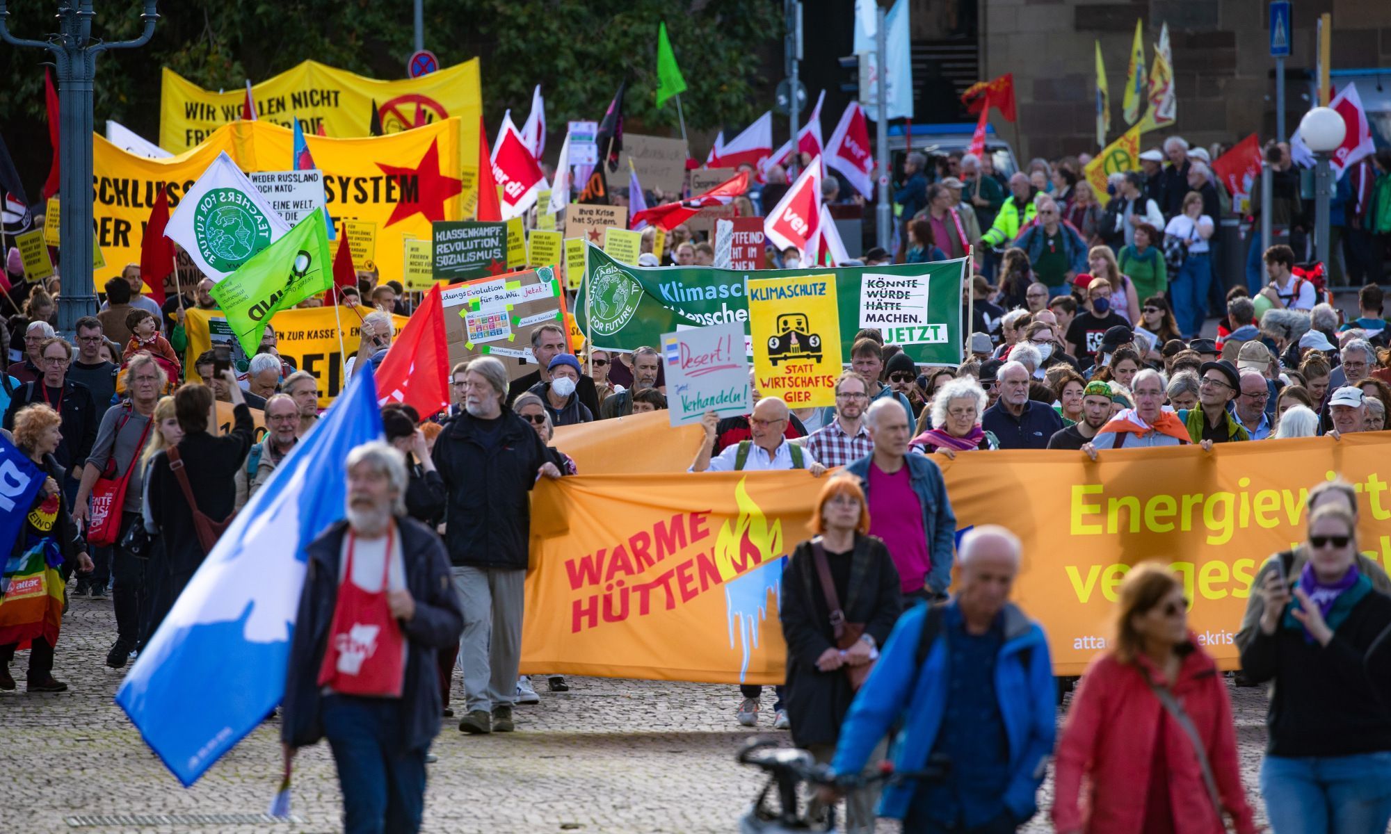 Bundesweit Demonstrationen für soziale Gerechtigkeit  P7 Newstime