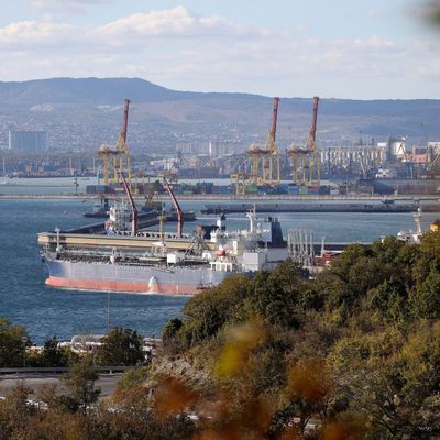 Öltanker in Russland