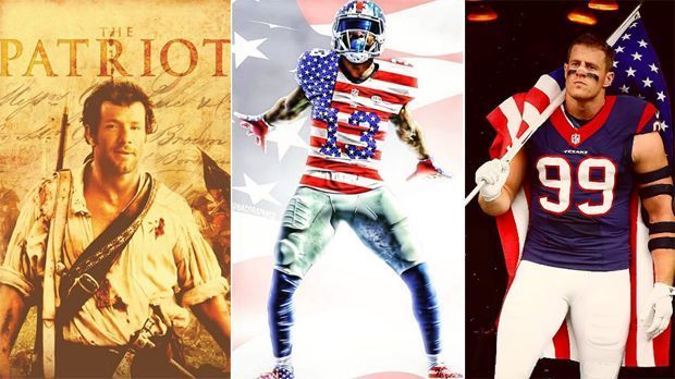 
                <strong>NFL-Stars feiern Unabhängigkeitstag</strong><br>
                Am 4. Juli ist der Nationalfeiertag der Amerikaner. Auch die NFL-Stars zelebrieren den Unabhängigkeitstag der Vereinigten Staaten. Viele veröffentlichen via Instagram, Facebook oder Twitter bearbeitete Bilder. ran.de zeigt die besten Posts der Footballer zum "Independence Day".
              