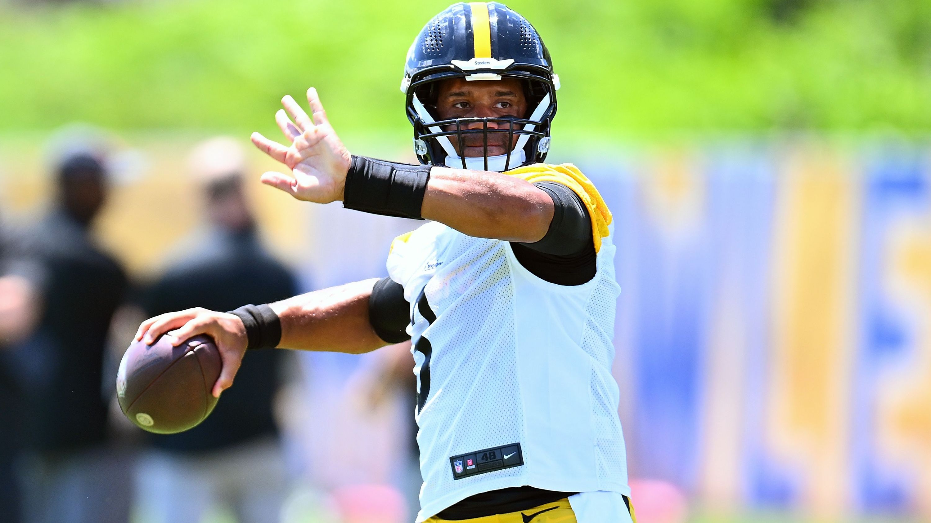 <strong>Platz 20 (geteilt): Russell Wilson (Pittsburgh Steelers)</strong><br>- Rating: 76