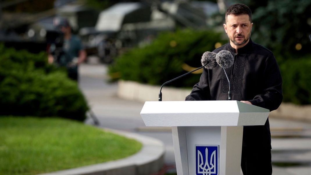 Selenskyj erwartet baldige Sicherheitsgarantien für die Ukraine.