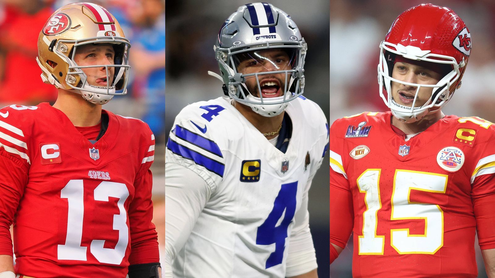 <strong>NFL: Das wahre Quarterback-Ranking der Saison 2023</strong><br>Wer war 2023 nun wirklich der beste Quarterback. Das Angepasste Total Quarterback Rating (QBR) von "ESPN" bewertet den Quarterback bei allen Plays auf einer Skala von 0 bis 100 - und zwar angepasst an die Stärke der gegnerischen Verteidigung. Bewertet wird nur, wer mindestens 20 Action Plays pro Spiel auf dem Feld stand.&nbsp;