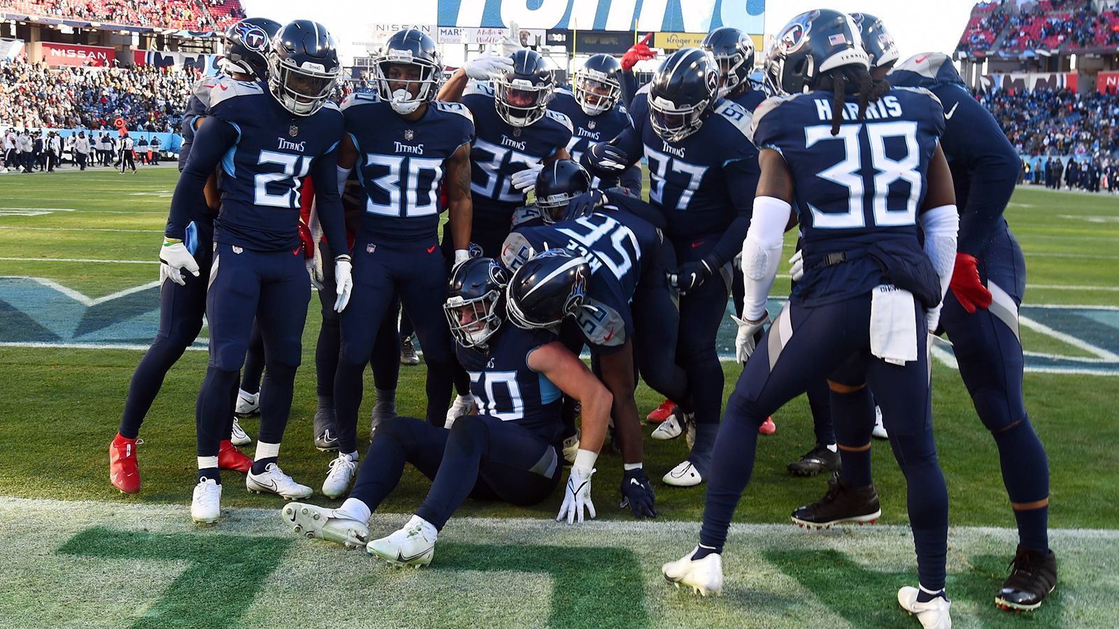 
                <strong>Platz 28: Tennessee Titans</strong><br>
                Gegnerbilanz im Jahr 2022: 127-157-4prozentualer Anteil der Siege der Gegner: 
              