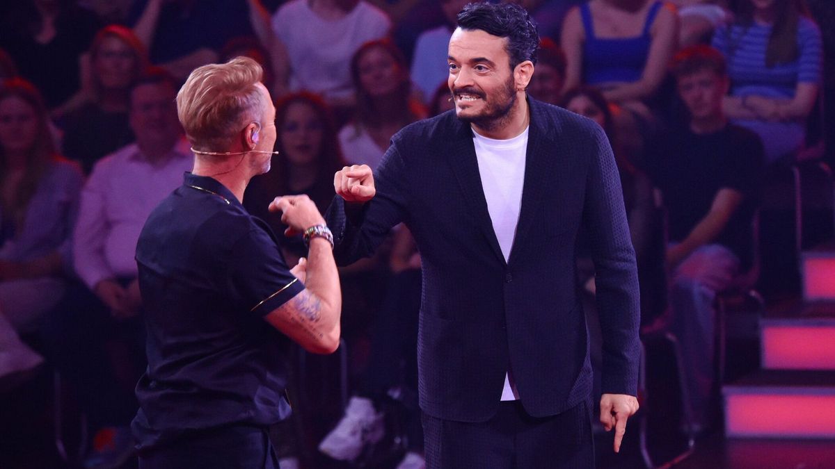 Die Coaches Giovanni und Ronan bei "The Voice of Germany" 2023