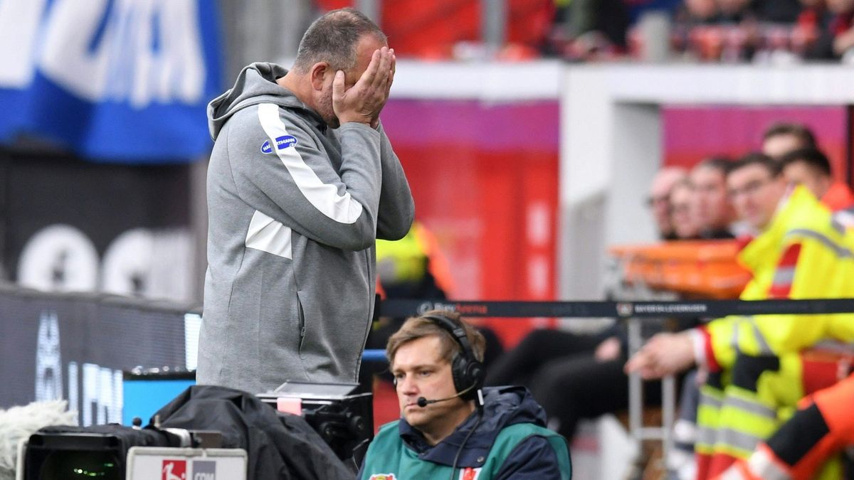 Frank Schmidt war bedient