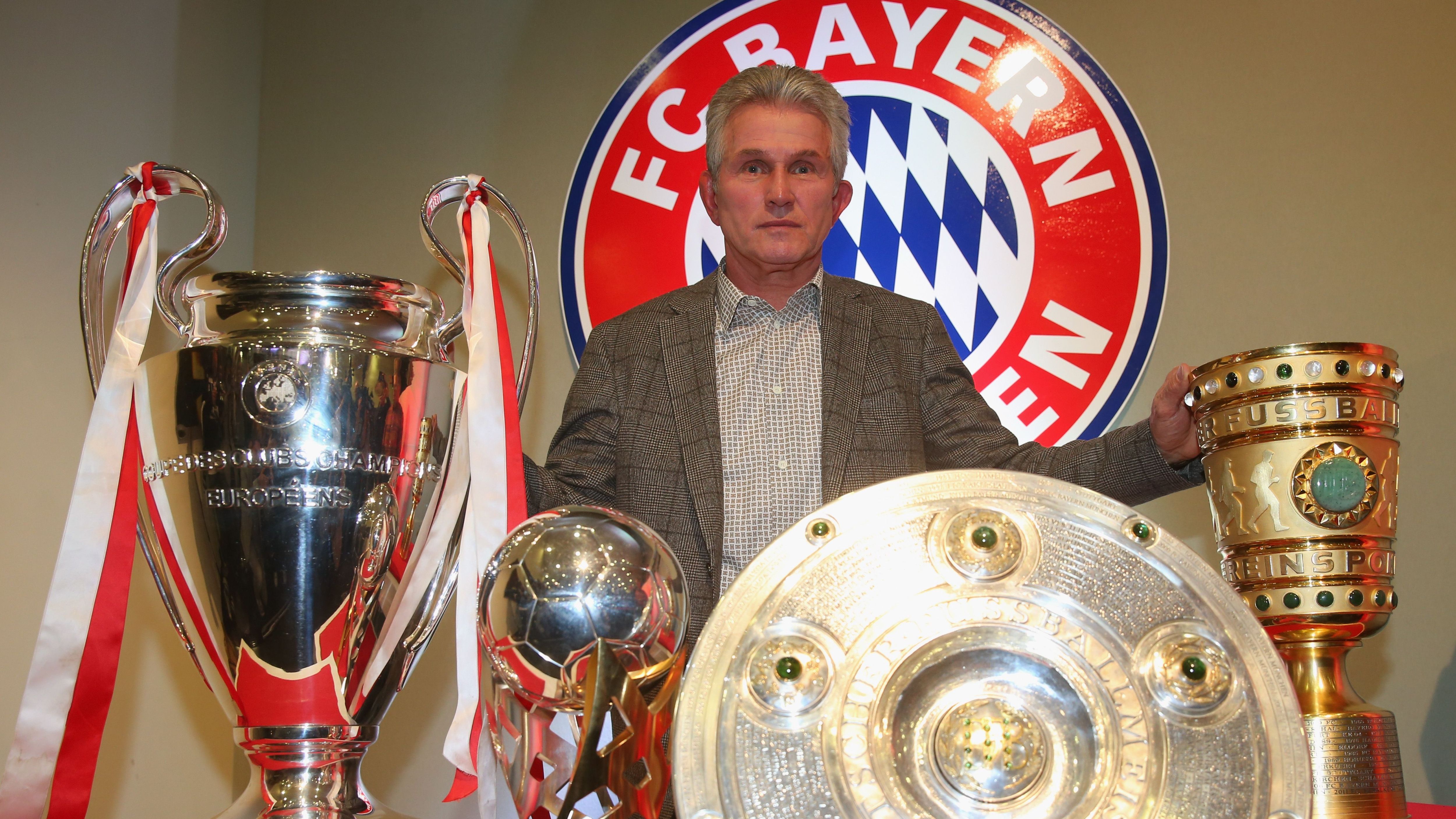 <strong>Jupp Heynckes 730 Tage (1.7.2011 - 30.6.2013)</strong><br>Es folgte: Jupp der 3.! Heynckes unterschrieb für zwei Jahre und machte sich mit dem Triple 2013 unsterblich.&nbsp;