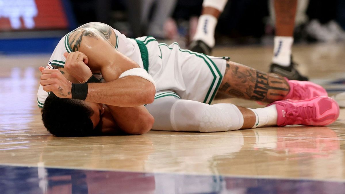 Große Schmerzen bei Jayson Tatum