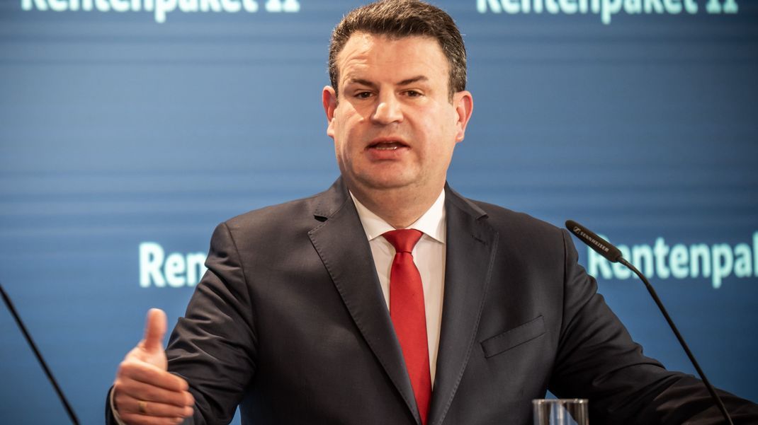 Hubertus Heil (SPD), Bundesminister für Arbeit und Soziales, war zu Gast bei "Maybrit Illner".