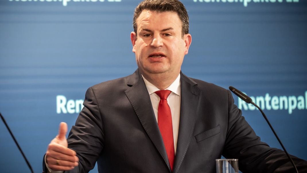 Hubertus Heil (SPD), Bundesminister für Arbeit und Soziales, war zu Gast bei "Maybrit Illner".