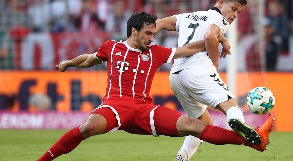 
                <strong>Mats Hummels</strong><br>
                Wie Boateng in der Defensive eher beschäftigungslos, in wenigen kritischen Situation aber auch mit Stellungsfehlern. Nach vorne immer wieder mit Steilpässen auf Müller und Lewandowski. ran-Note: 3. 
              