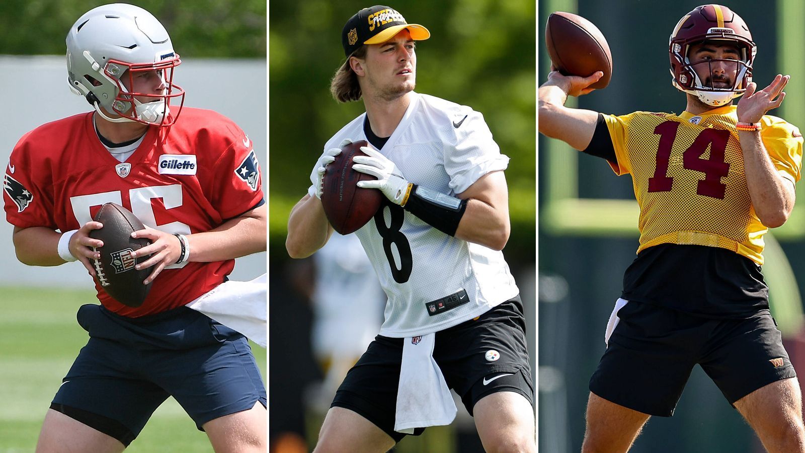 
                <strong>NFL 2022: Welche Rookie-Quarterbacks nutzen ihre Chance?</strong><br>
                Neun Quarterbacks wurden beim NFL Draft 2022 ausgewählt und hoffen in der bevorstehenden Saison auf ihr Debüt. ran verrät, wie die Perspektiven der neuen Passgeber aussehen.
              