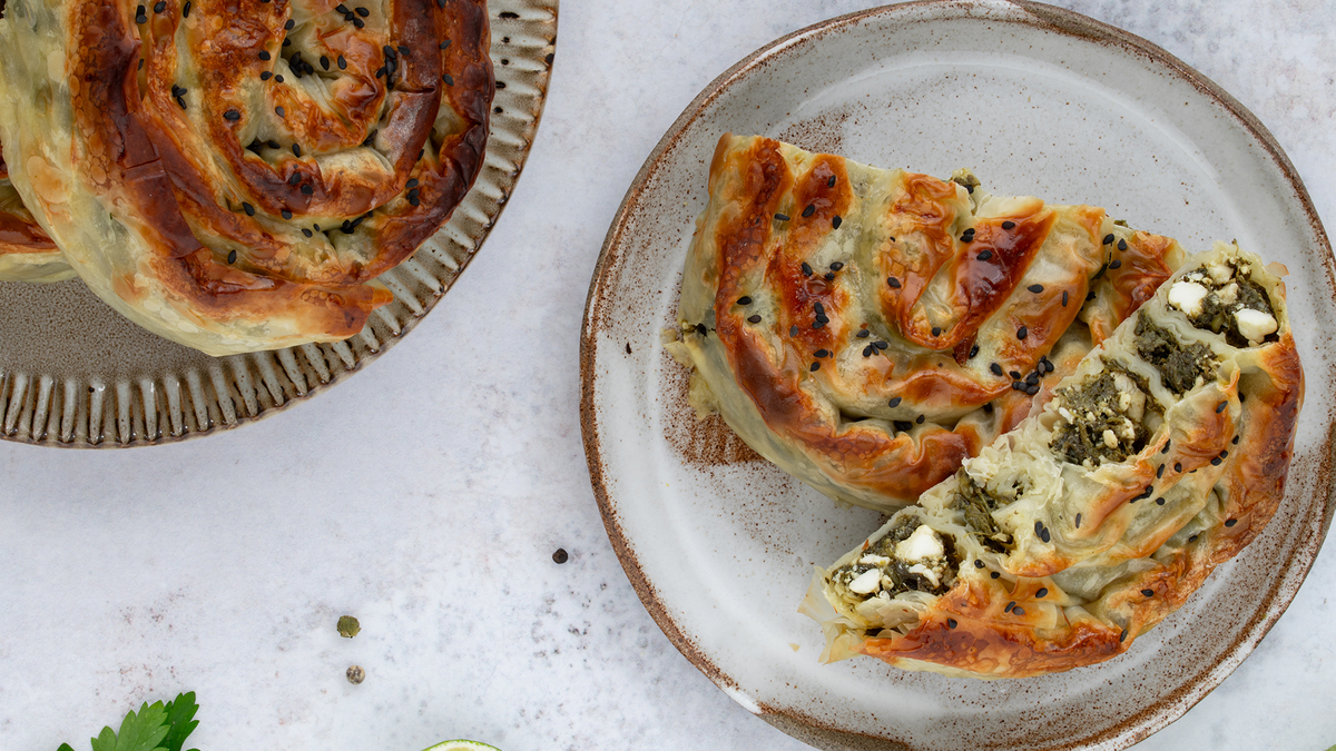 Spinat-Schafskäse-Börek