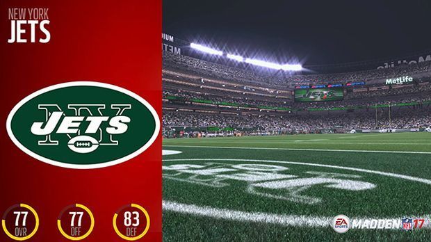 
                <strong>Platz 28: New York Jets</strong><br>
                Platz 28: New York JetsGesamt: 77Offense: 77Defense: 83 
              