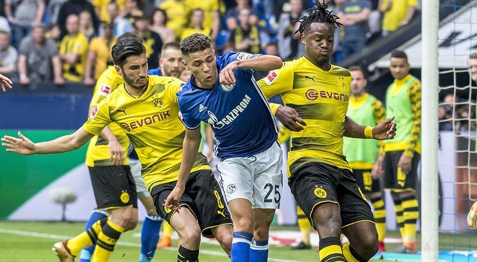 
                <strong>Schalke - Dortmund: Dortmund drängt auf den Ausgleich</strong><br>
                Dortmund drängt auf den Ausgleich. Schürrle (75.) vergibt. Im Schalker Strafraum wird es nach der anschließenden Ecke hektisch. Beim Zweikampf zwischen Batshuayi und Kehrer entscheidet Schiedsrichter Manuel Gräfe auf Freistoß für die Gastgeber.
              