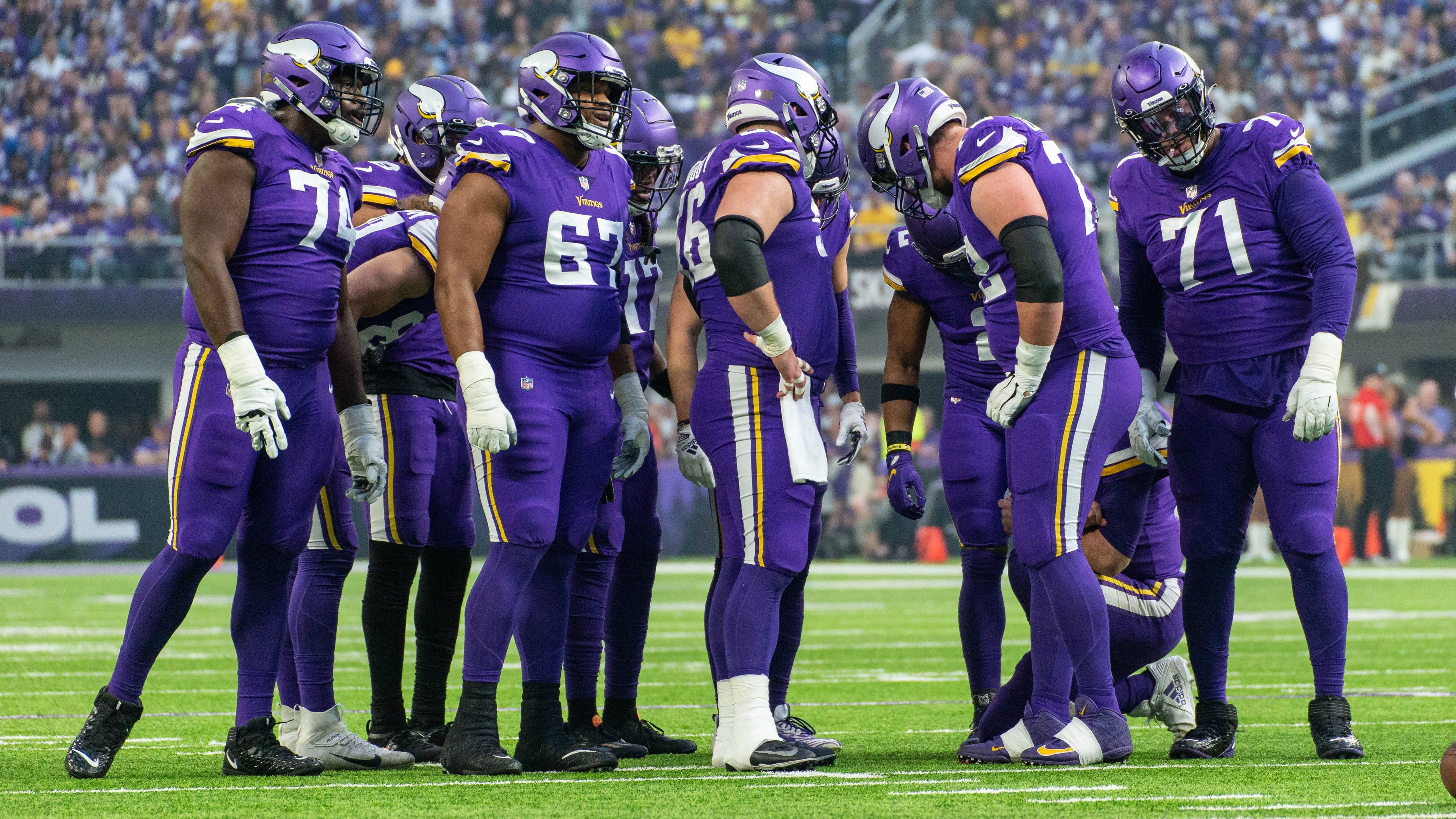 <strong>Platz 3: Minnesota Vikings</strong><br>Playoff-Teilnahmen in Prozent: 49,21 Prozent<br>Anzahl der Playoff-Teilnahmen: 31<br>Gründungsjahr: 1961<br>Saisons: 63