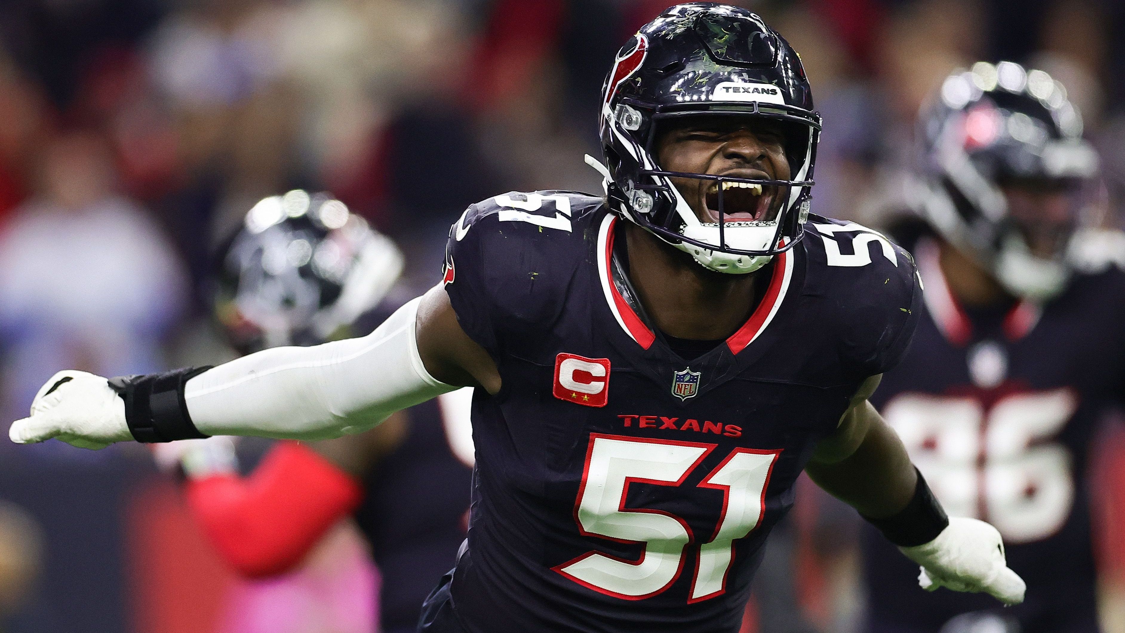 <strong>10. Platz:</strong> Will Anderson Jr. (Houston Texans)<br><strong>Overall-Rating:</strong> 89