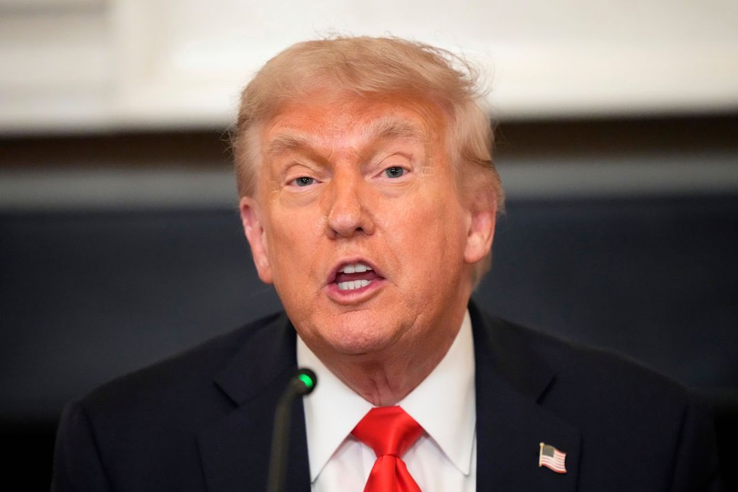 Für US-Präsident Trump ist der Militäreinsatz gerechtfertigt.