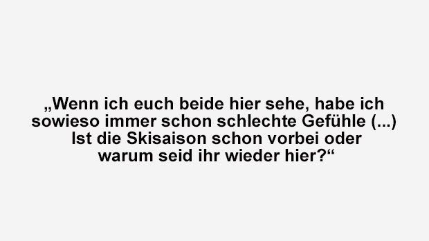 
                <strong>Thorsten Fink</strong><br>
                Fink redete sich in Rage. Vor allem die Tatsache, dass "ORF"-Reporter Rainer Pariasek auch für die Skiberichterstattung verantwortlich ist, war dem Ex-Profi ein Dorn im Auge.
              