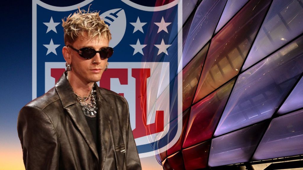 Machine Gun Kelly appears in the Halftime Show in Munich