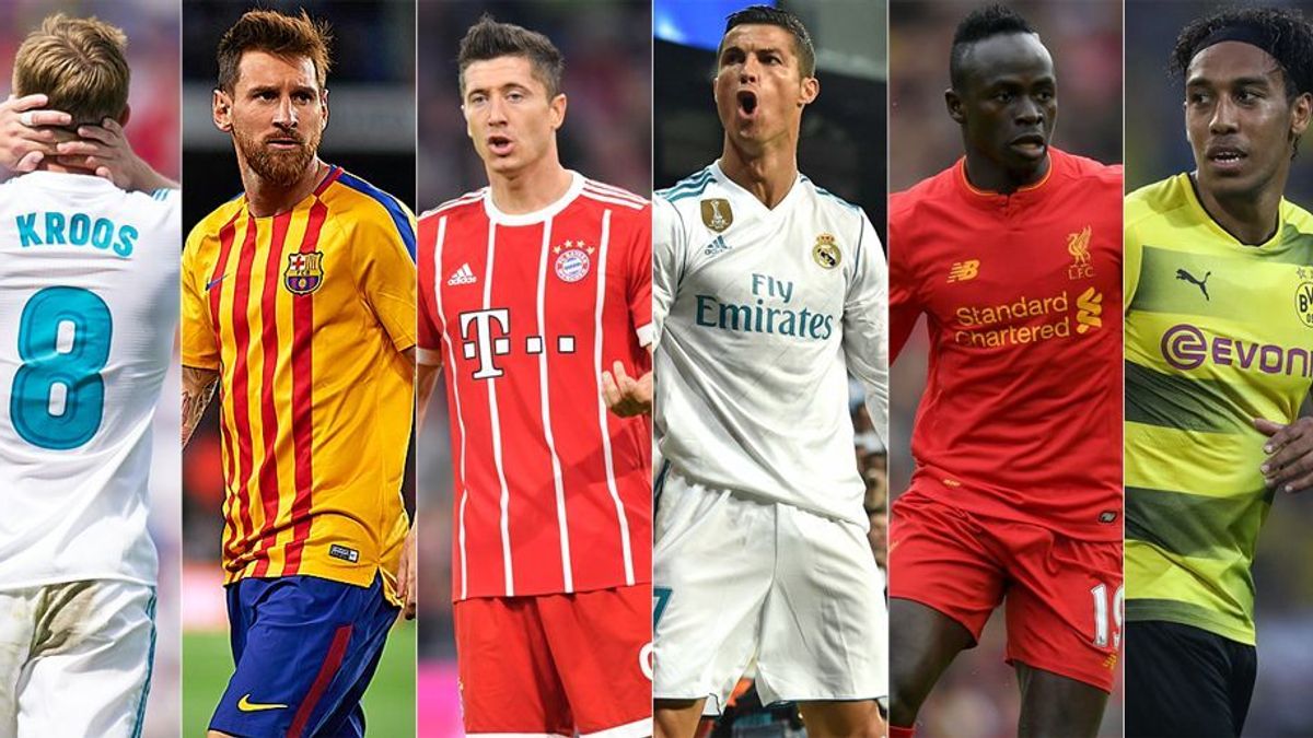 Die Nominierten des Ballon d'Or 2017