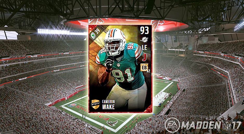 
                <strong>Left End: Cameron Wake</strong><br>
                Left Defensive End: Cameron WakeTeam: Miami DolphinsGesamt-Stärke: 93
              