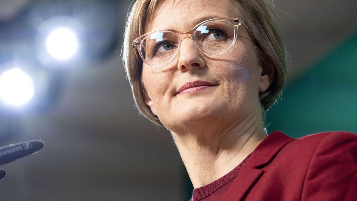 Die Grünen-Co-Vorsitzende Franziska Brantner