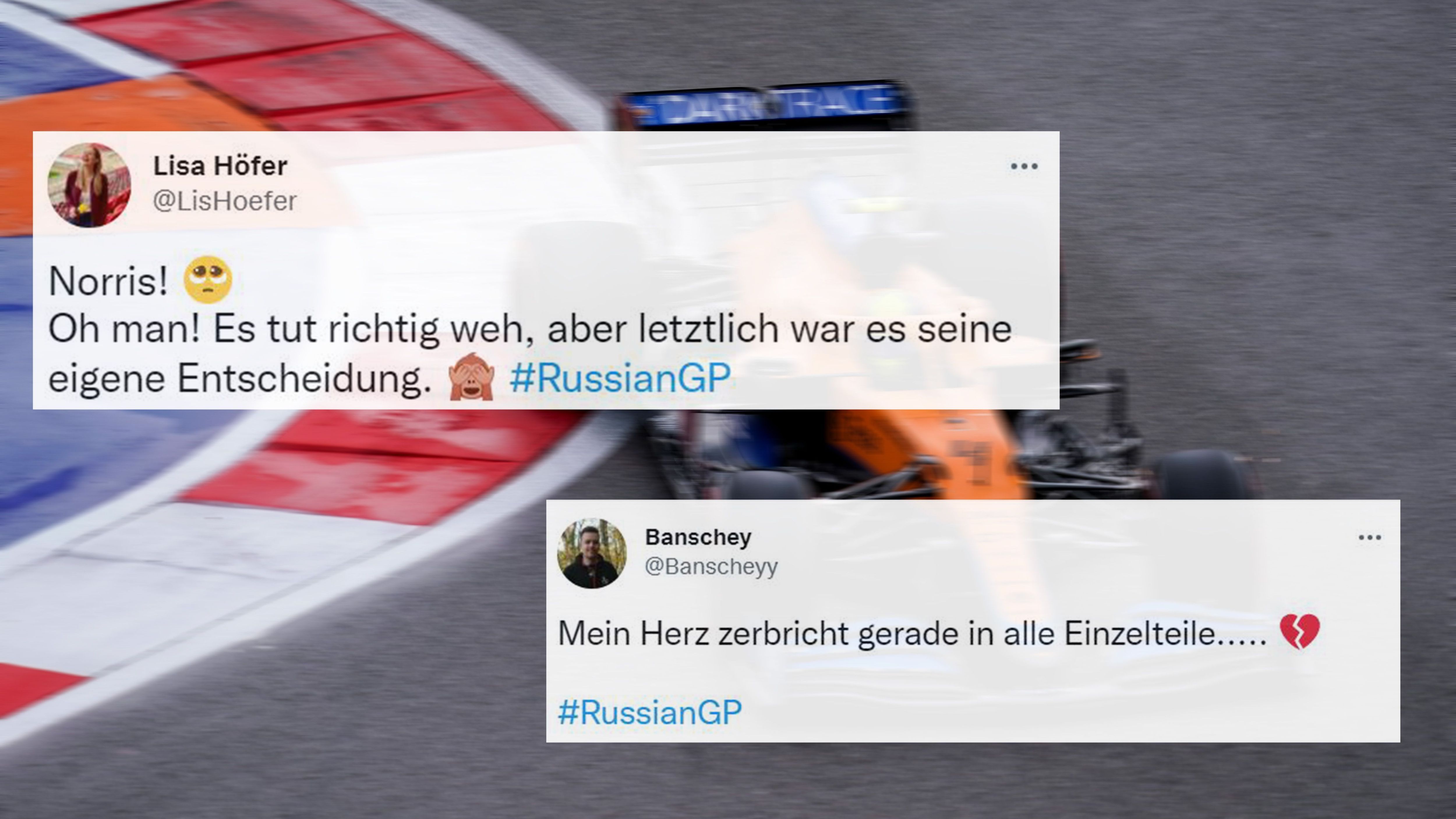 
                <strong>Pechvogel des Tages: Lando Norris</strong><br>
                Der Pechvogel des Tages ist aber ohne Zweifel Lando Norris. Der Brite liegt lange auf Platz eins, entscheidet sich dann aber, nicht in die Box zu fahren und auf den trockenen Reifen das Rennen zu beenden. Eine Fehlentscheidung. Statt des Sieges landet Norris nur auf Platz acht.
              