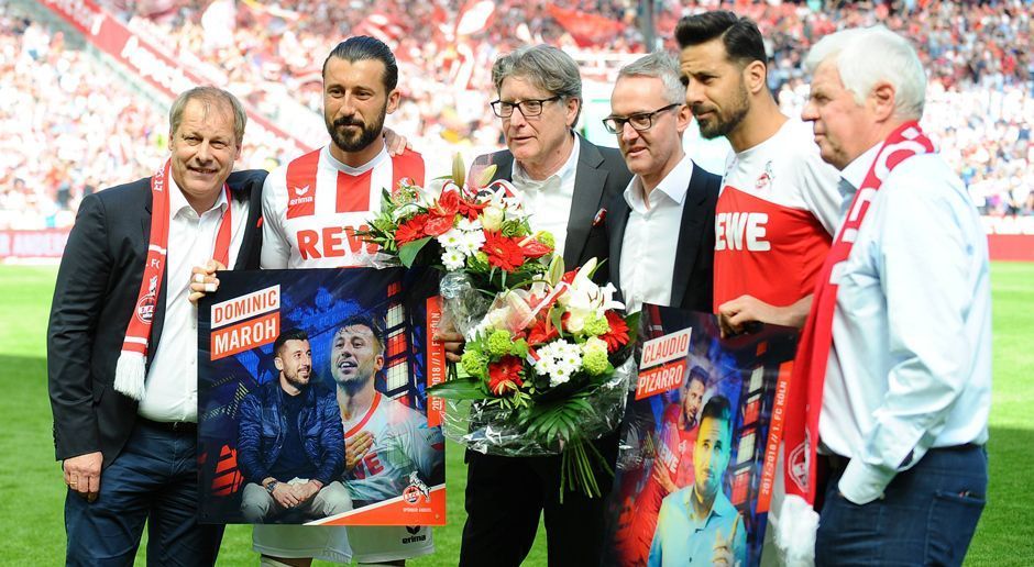 
                <strong>1. FC Köln</strong><br>
                Horn, Hector oder Risse bleiben dem 1. FC Köln trotz des Abstiegs erhalten. Andere Spieler werden den Klub dafür verlassen: Dominic Maroh und Claudio Pizarro wurden im letzten Heimspiel verabschiedet. 
              
