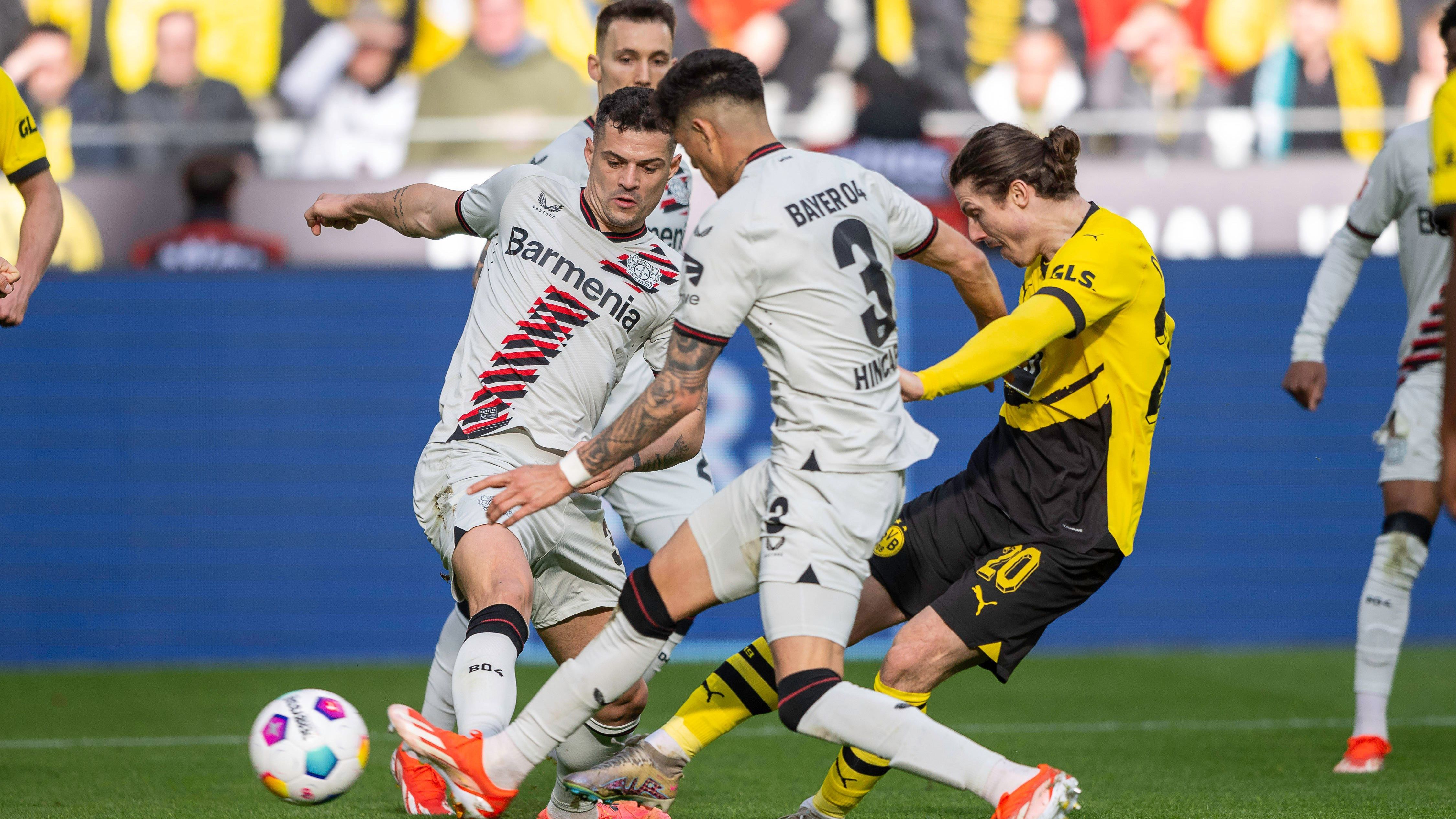 <strong>33. Spieltag: Bayer Leverkusen vs. Borussia Dortmund</strong>