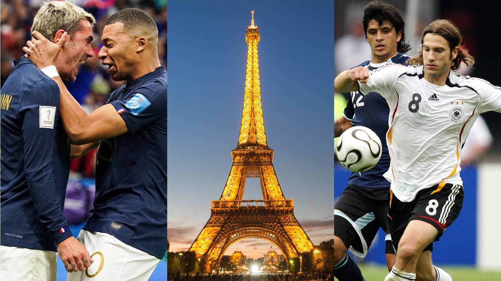 
                <strong>Sieben Gründe, um im WM-Finale für Frankreich zu sein</strong><br>
                Deutschland in der Vorrunde gescheitert, für wen ist man dann am Sonntag (16:00 Uhr im Liveticker) beim WM-Finale? Wir liefern sieben gute Gründe, um Frankreich die Daumen zu drücken. Allez les Bleus!
              