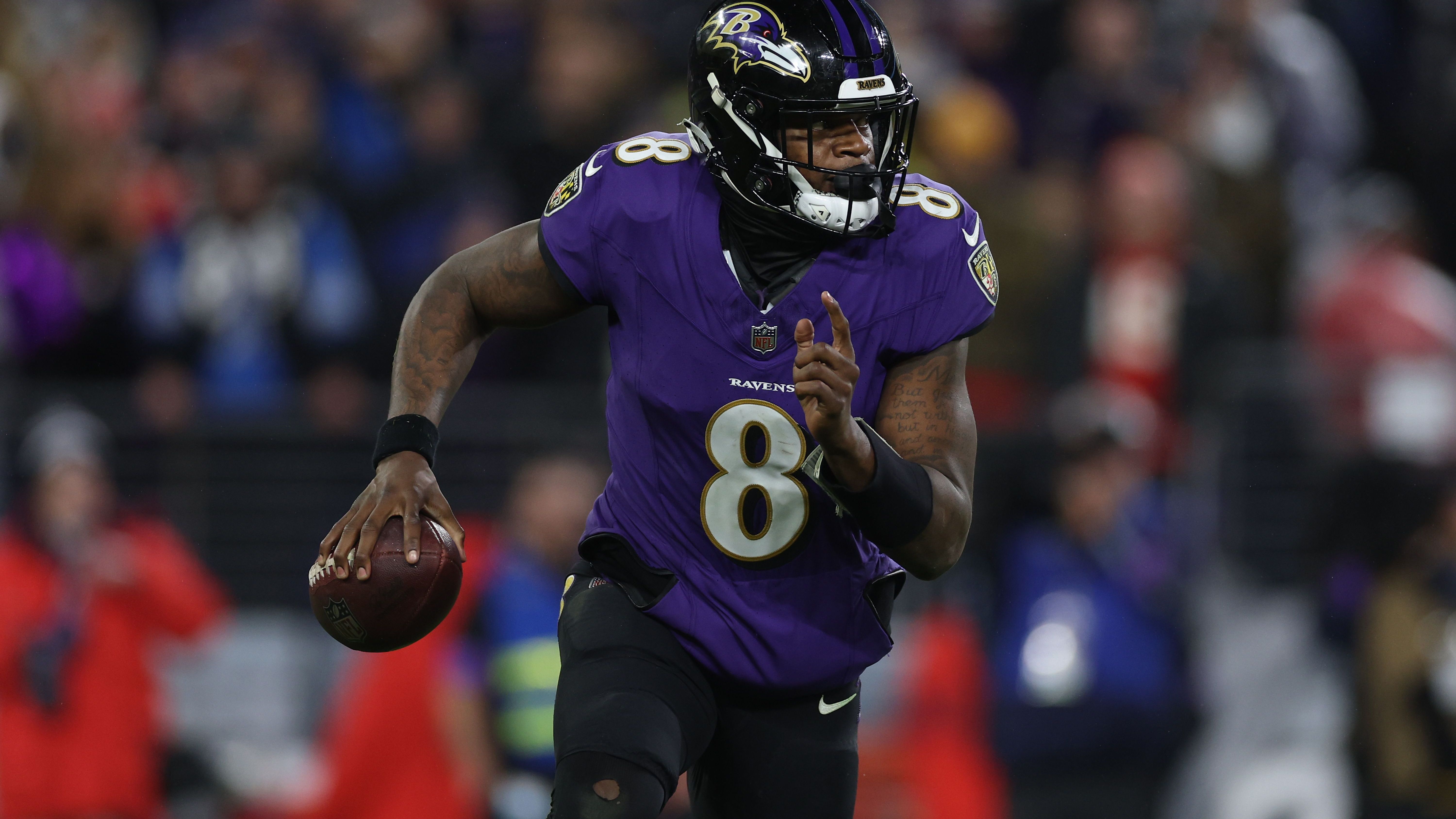 <strong>Lamar Jackson (Baltimore Ravens)</strong><br>TD-Rate: 34,8 Prozent
