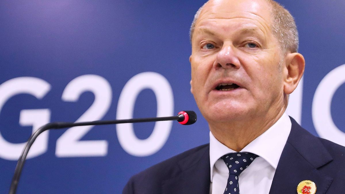 Olaf Scholz beim G20-Gipfel