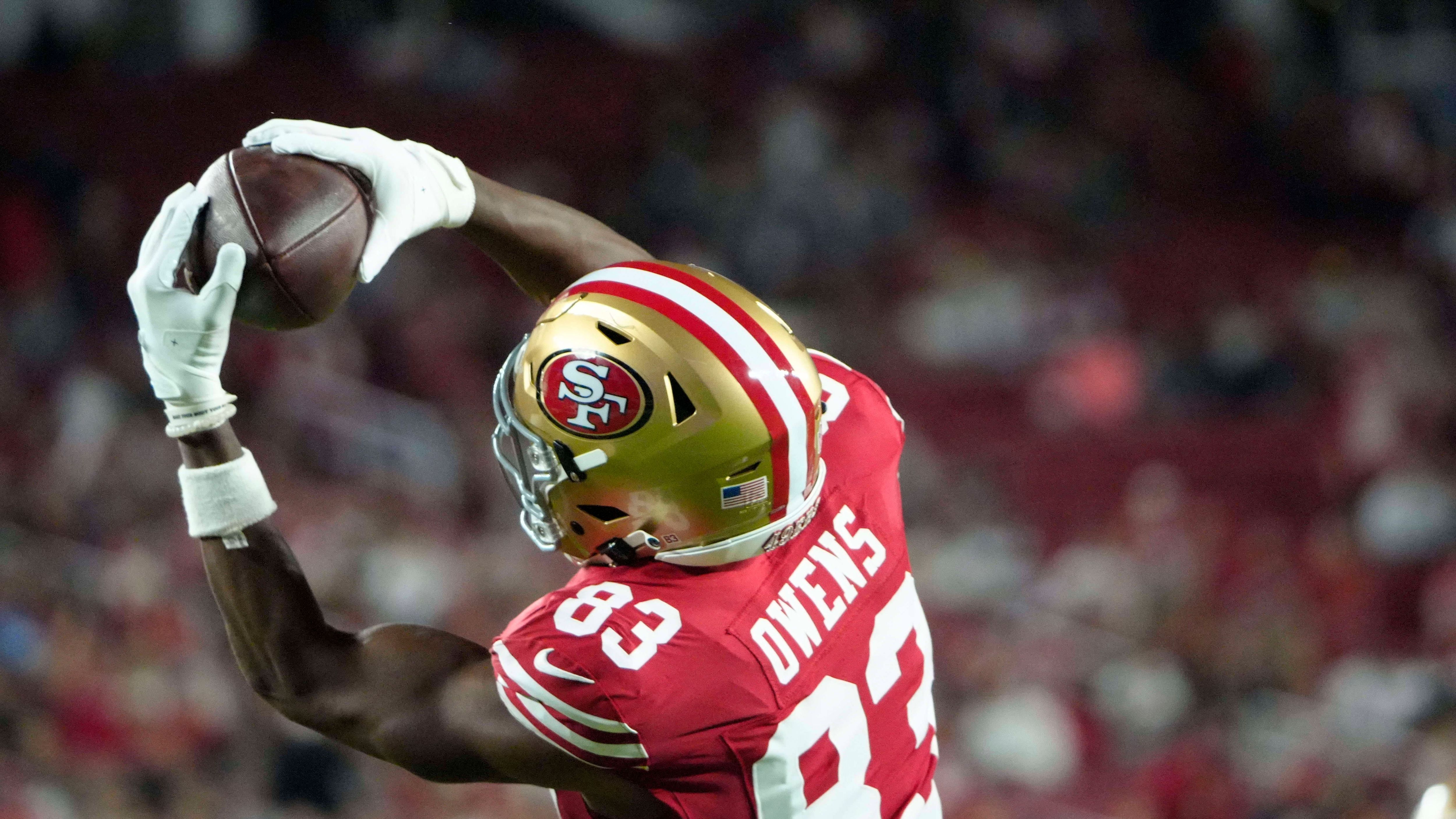 <strong>San Francisco 49ers</strong><br>QB Nate Sudfeld<br>QB Carter Bradley<br>RB Ke'Shawn Vaughn<br>QB Tanner Mordecai<br>DL Jaylon Allen<br>RB Ameer Abdullah<br>RB Corey Kiner<br>WR Equanimeous St. Brown<br>DL Demone Harris<br>DB Kevon Seymour<br>DL Shakel Brown