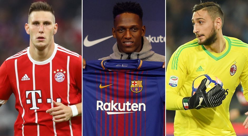 
                <strong>Echte Hünen! Das sind die größten Spieler bei Europas Topklubs</strong><br>
                Der FC Barcelona hat mit Yerry Mina einen echten Hünen verpflichtet. Der Kolumbianer ist mit 1,95 Metern nun der größte Spieler im Kader der Katalanen - aber längst nicht der größte Spieler in den Teams der europäischen Topklubs. ran.de zeigt den jeweils Größten bei Europas größten Teams. (Quelle: transfermarkt.de/Stand: 14. Januar 2018)
              